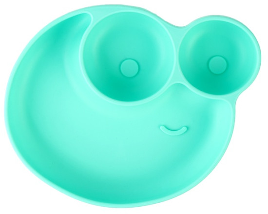 Тарелка детская на присоске «Лягушка»