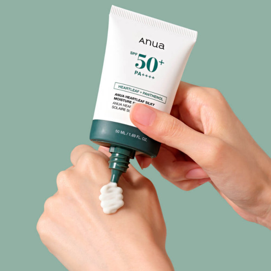 Спф крем Heartleaf Silky Sun Cream 50+