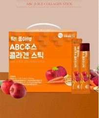 Набор коллагеновых стиков-желе «ABC Juice яблоко, свёкла, морковь» - Фото 1