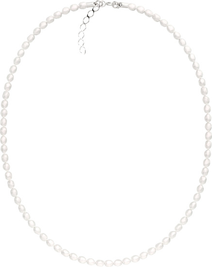 Колье из серебра