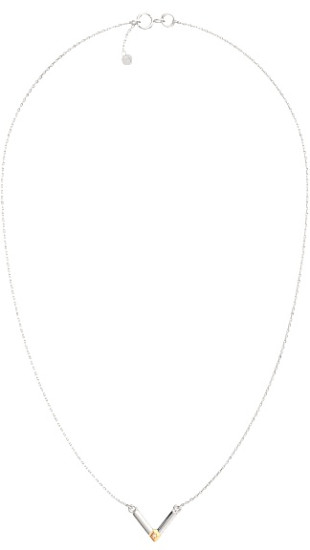 Колье из серебра