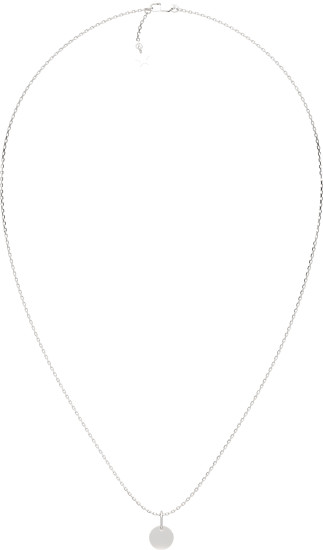 Колье из серебра
