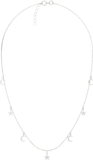 Колье из серебра