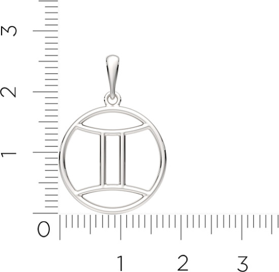 Подвеска из серебра