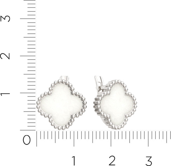 Серьги из серебра
