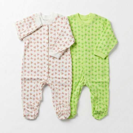 Комплект комбинезонов для новорожденных «Медведь»