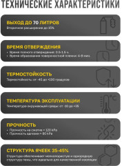 Пена монтажная профессиональная всесезонная «PRO 70» - Фото 4