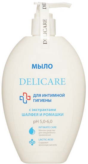 Мыло для интимной гигиены с экстрактом шалфея и ромашки