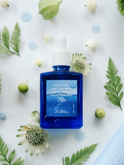 Сыворотка с ПДРН и бамбуком для глубокого увлажнения «Aqua Marine»