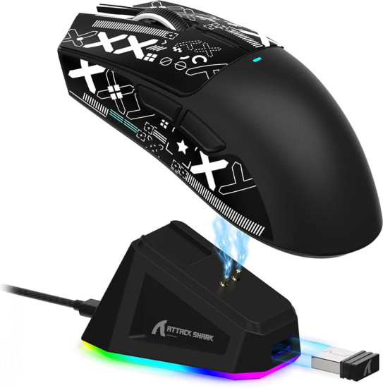 Мышь игровая беспроводная с док-станцией X11