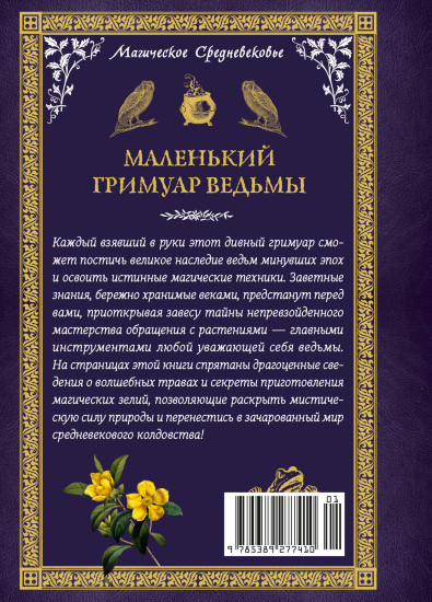 Маленький гримуар ведьмы. Зелья и волшебные травы