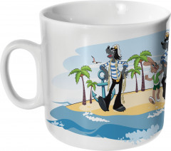 Набор детской посуды «Ну, погоди!» - Фото 4