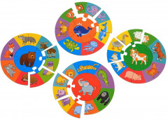 Вот такая карусель. Пазлы для самых маленьких - Фото 1