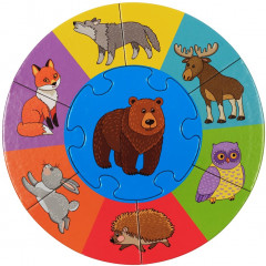 Вот такая карусель. Пазлы для самых маленьких - Фото 2