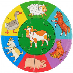 Вот такая карусель. Пазлы для самых маленьких - Фото 3