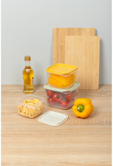 Комплект контейнеров для продуктов с крышками «Clever»