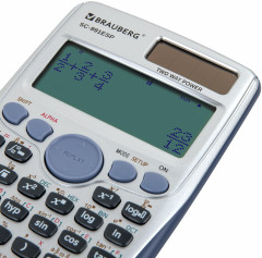 Калькулятор инженерный SC-991ESP (165х84 мм), 417 функций, 10+2 разрядов, двойное питание, 271725 - Фото 6