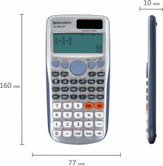 Калькулятор инженерный SC-991ESP (165х84 мм), 417 функций, 10+2 разрядов, двойное питание, 271725 - Фото 12