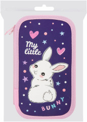 Пенал , 3 отделения, картон с эффектом soft-touch, 19x11 см, «Fluffy tail», 272265 - Фото 10