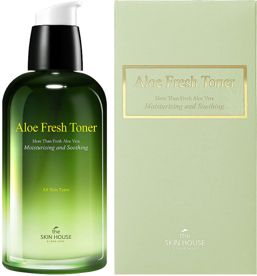 Тонер для лица успокаивающий с экстрактом алое «Aloe Fresh Toner»