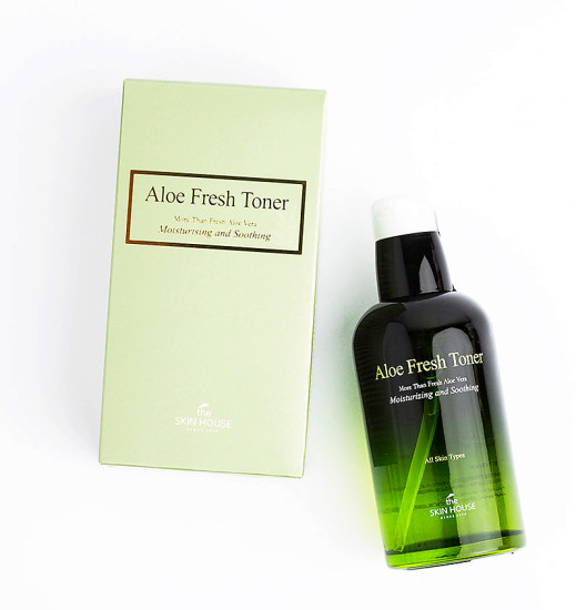 Тонер для лица успокаивающий с экстрактом алое «Aloe Fresh Toner»