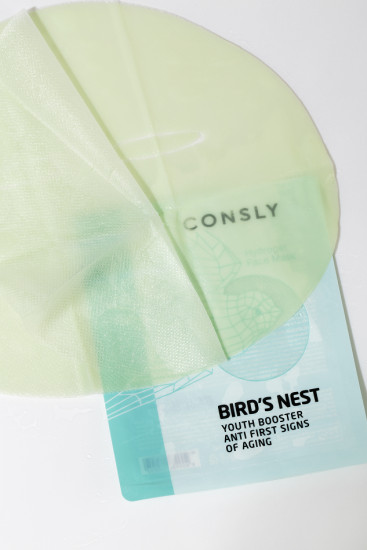Маска для лица гидрогелевая с экстрактом ласточкиного гнезда «Hydrogel Bird’s Nest Face Mask»