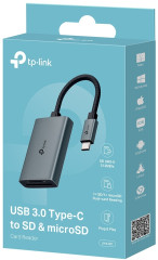 Картридер UA440C USB Type-C для SD, SDHC, SDXC, microSD, micro SDHC, micro SDXC - Фото 2
