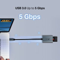 Картридер UA440C USB Type-C для SD, SDHC, SDXC, microSD, micro SDHC, micro SDXC - Фото 6