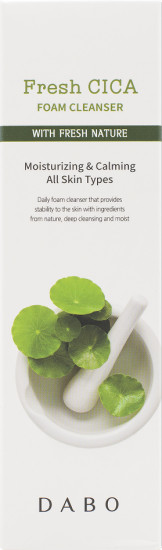 Пенка для умывания лица успокаивающая с центеллой азиатской «Fresh Cica Foam Cleanser»