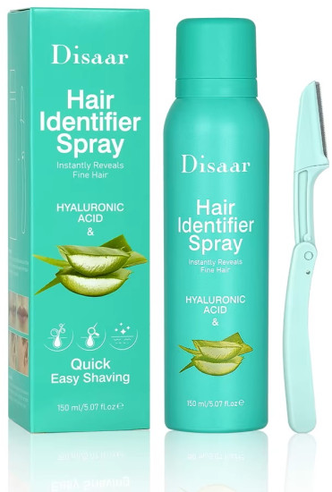 Спрей для удаления волос Hair Identifier Spray with Hyaluronic Acid & Aloe Vera, 150мл