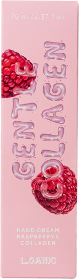 Крем для рук коллагеновый с малиной «Gentle Collagen Raspberry Hand Сream»