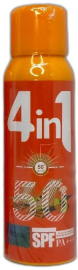Солнцезащитный спрей 4-in-1 SPF 50 PA+++