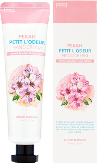 Крем для рук «Цветущая вишня. Petit L'odeur Cherry Blossom Hand Cream»
