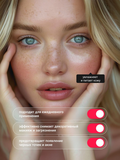 Мицеллярная вода с гиалуроновой кислотой и экстрактами фруктов «Hyaluronic Acid B5 Cleansing Water»