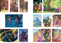 Раскраска Coloriages mystères spécial film - Raiponce - Фото 2