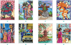 Раскраска Coloriages mystères Trésors du Japon - Фото 3