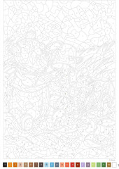 Раскраска Winnie: Mandalas, coloriages mystères, scènes - Фото 5
