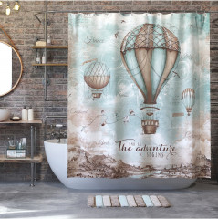 Штора для ванной - Фото 1