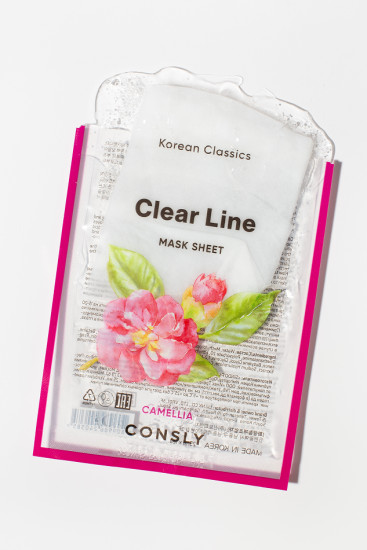 Маска для лица тканевая регенерирующая с маслом японской камелии «Korean Classics Camellia Mask Sheet»