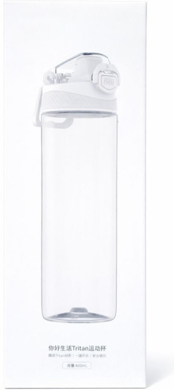 Бутылка для воды Quange Tritan Bottle 620 мл серая