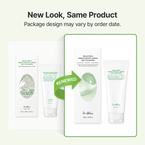 Гель-пенка Green Relief Amino Gel Cleanser
