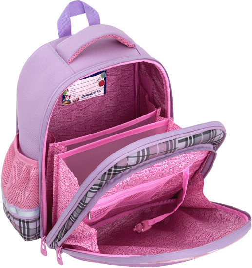 Ранец STABLE, 2 отделения, «Trendy girl», нашивка, 36х28х16 см, 274388
