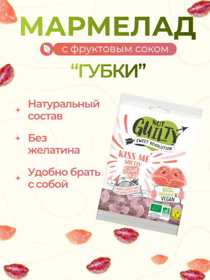 Мармелад со вкусом малины и грейпфрута