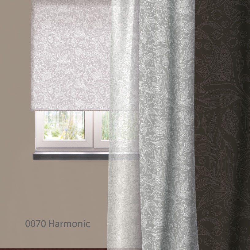 Штора рулон «Harmonic» (140×175, 1 шт) | НордТекс | Фото 1