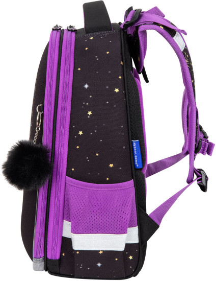Ранец Brauberg ORIGINAL, 2 отделения, «Galactic cat», 38х29х16 см, 274403
