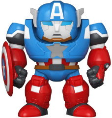 Bitty Bot Marvel What If Captain America Mech with Captain America - Фото 2