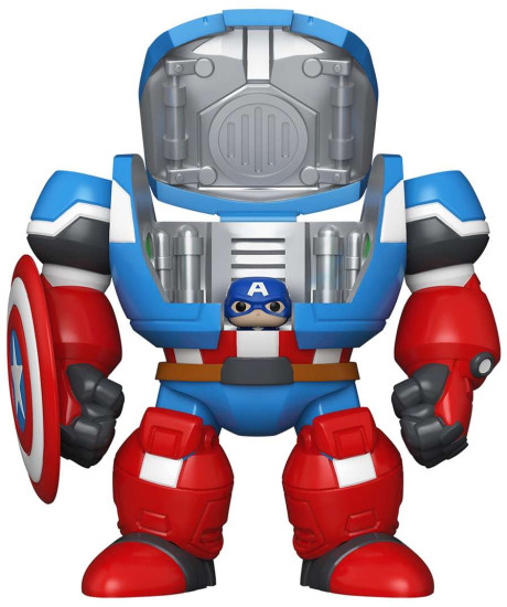 Bitty Bot Marvel What If Captain America Mech with Captain America