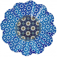 Салатник с ажурным краем «Лазурит» - Фото 1