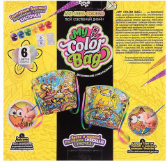 Сумка-раскраска «Совы за столом» - Фото 1