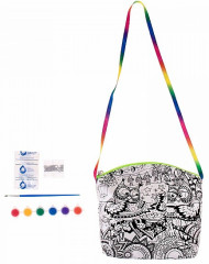 Сумка-раскраска «Совы за столом» - Фото 2